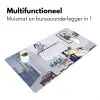 Half human, Half Coffee - Infuus - Koffie Muismat XXL klein -sfeer4