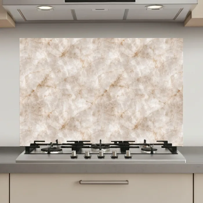 Marmer - Patroon - Klassiek keuken achterwand spatscherm klein 900 -3d_website