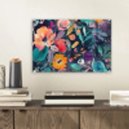 Kleurrijk - Bloemen - Kunst - Natuur - Hippie plexiglas 5mm klein -sfeer1