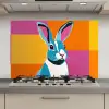 Haas - Kleurvakken - Oren - Roze keuken achterwand spatscherm klein -3d_website