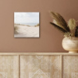 Wolken - Duinlandschap - Zand aluminium wit klein -sfeer4