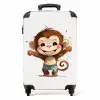 Arie aapje NBS - Handbagage koffer - Unisex middel -productfoto_recht