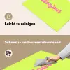 Groen - Roze bonjour - Retro Inductie beschemer met haakjes klein -ky-schoon-de