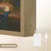 Stilleven met een gouden bokaal - Schilderij - Oude meesters Light Box met batterij (Wandlamp) middel -USP_websiteoplaadbaarNL