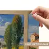 Mensen - Wandelen - Zandpad - Velden Light Box met batterij (Wandlamp) middel -USP_websiteprintNL