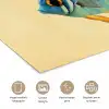 Vis - Vinnen - Blauw - Ogen poster papier klein -closeup_NL
