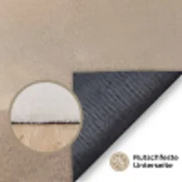 Bloesems - Wit - Boot - Minimalistisch Vloerkleed Rechthoek klein -uniquesellingpoint_antislip_DE_DE