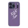 Tak - Sierlijk - Bladeren - Minimalistisch Telefoonhoesje iPhone 17 Pro klein -3d