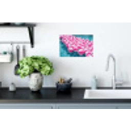Strandballen - Roze - Water Muursticker klein -keuken