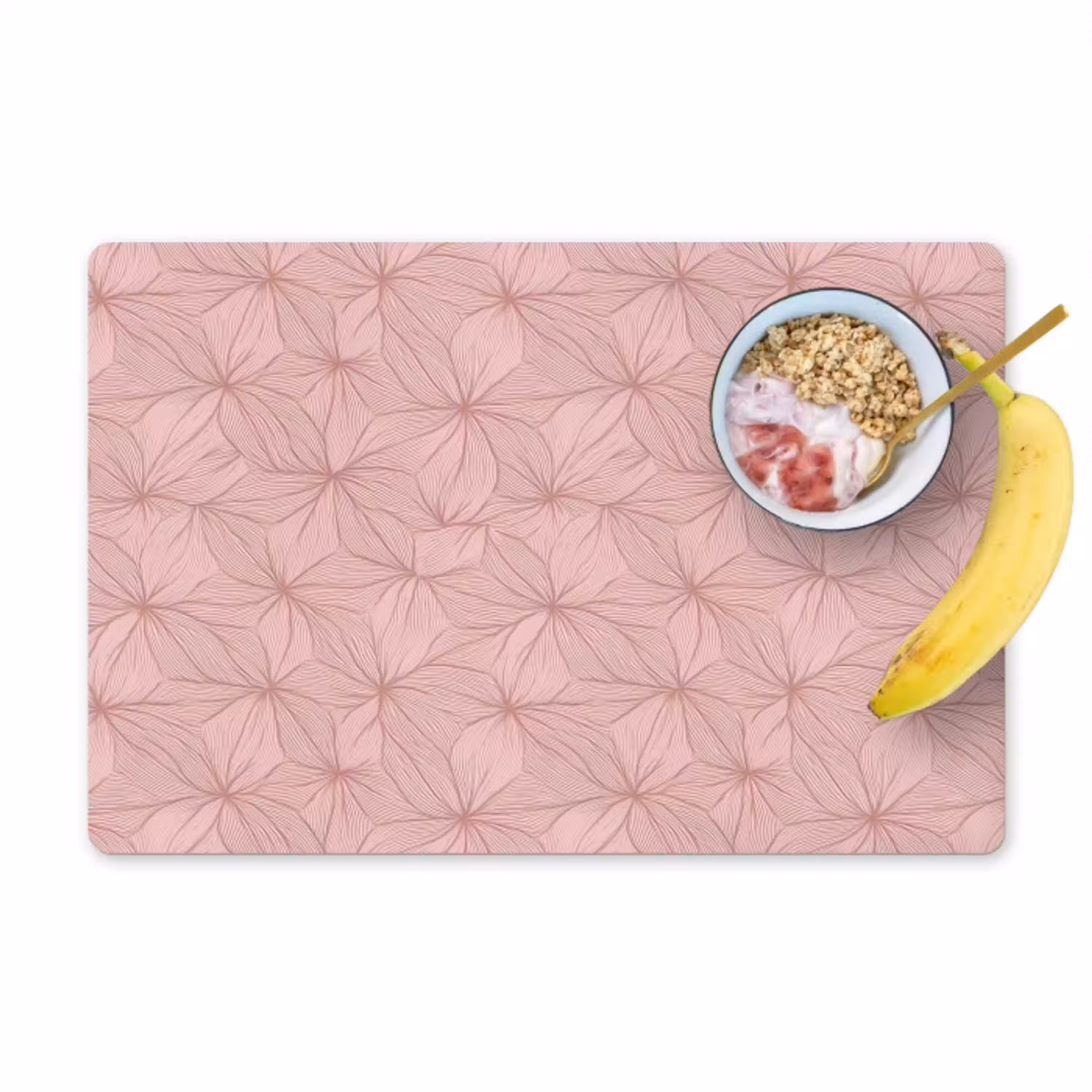 oederroze - Bloemen - Reliëf - Textuur Placemat vinyl groot 368 -zzzproduct_Kitchenyeah-website