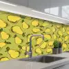 Peer - Fruit - Vintage - Patronen keuken achterwand 2 middel 871 -3d_schuin