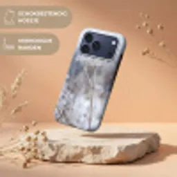 Schermbloem - Rijp - Kristallen - Winter - Delicaat Toughcase MagSafe Apple iPhone 17 Pro Max klein -USP_RandenV_NL