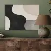 Abstract - Japandi - Beige - Modern PET vilt klein -sfeer2