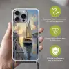 Zeilboot - Zon - Pier - Hout Hoesje iPhone 16 Pro Max met koord klein -sfeer2_NL