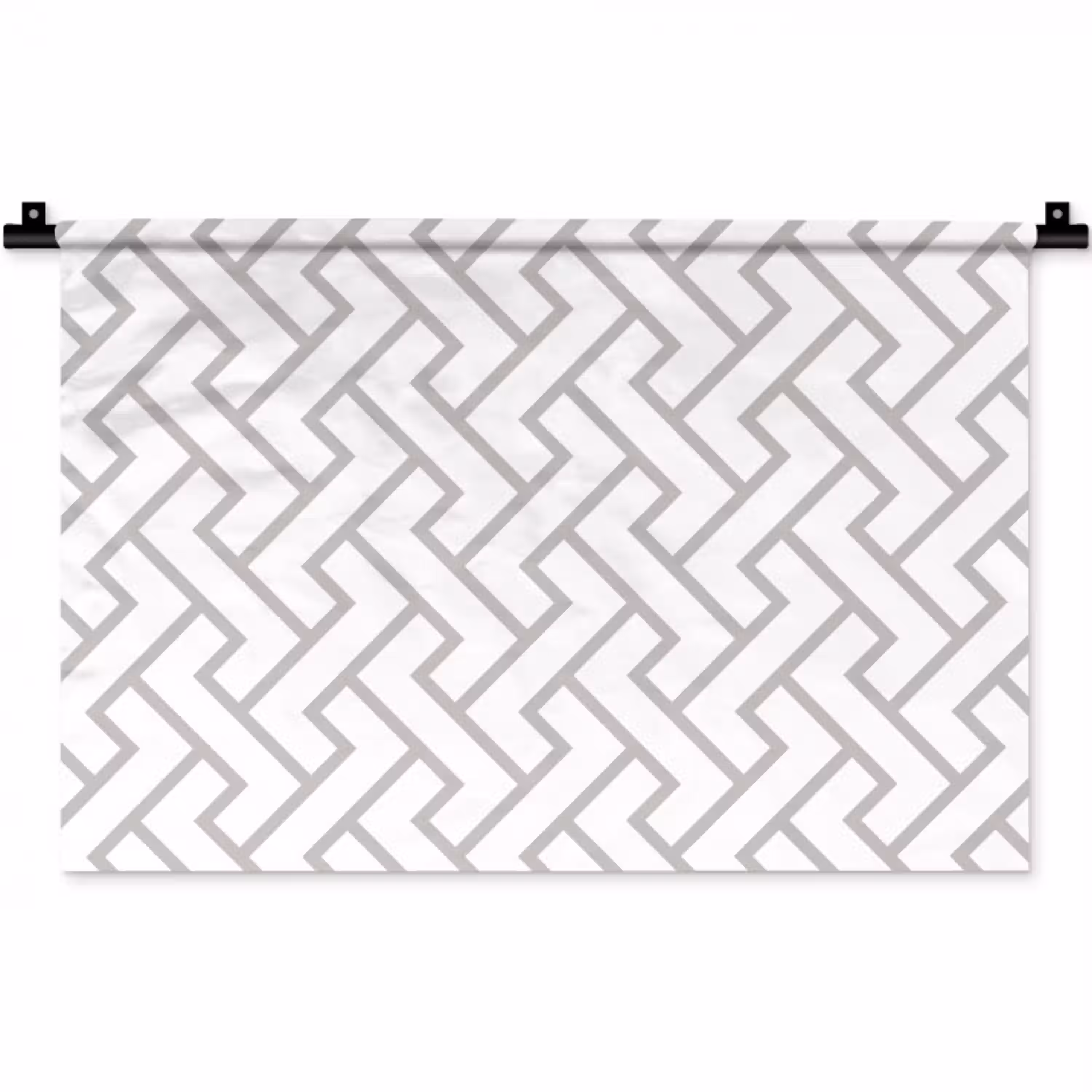 Grafisch - Patroon - Modern - Lijn Wandkleed katoen klein 269 -zz3d