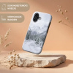 Weg - Bergen - Sneeuw - Naaldbos - Avontuurlijk Toughcase MagSafe Apple iPhone 17 klein -USP_RandenV_NL