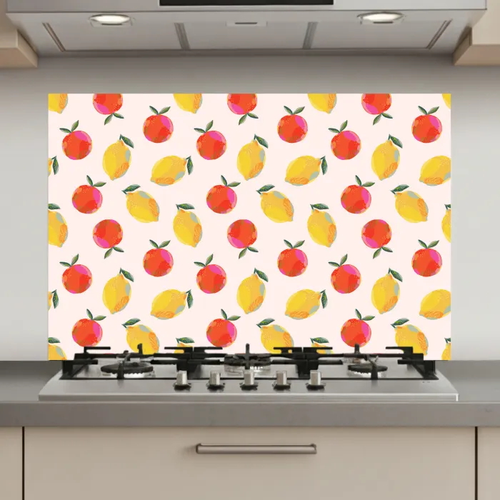 Vruchten - Sinaasappels - Citroen keuken achterwand spatscherm klein 900 -3d_website