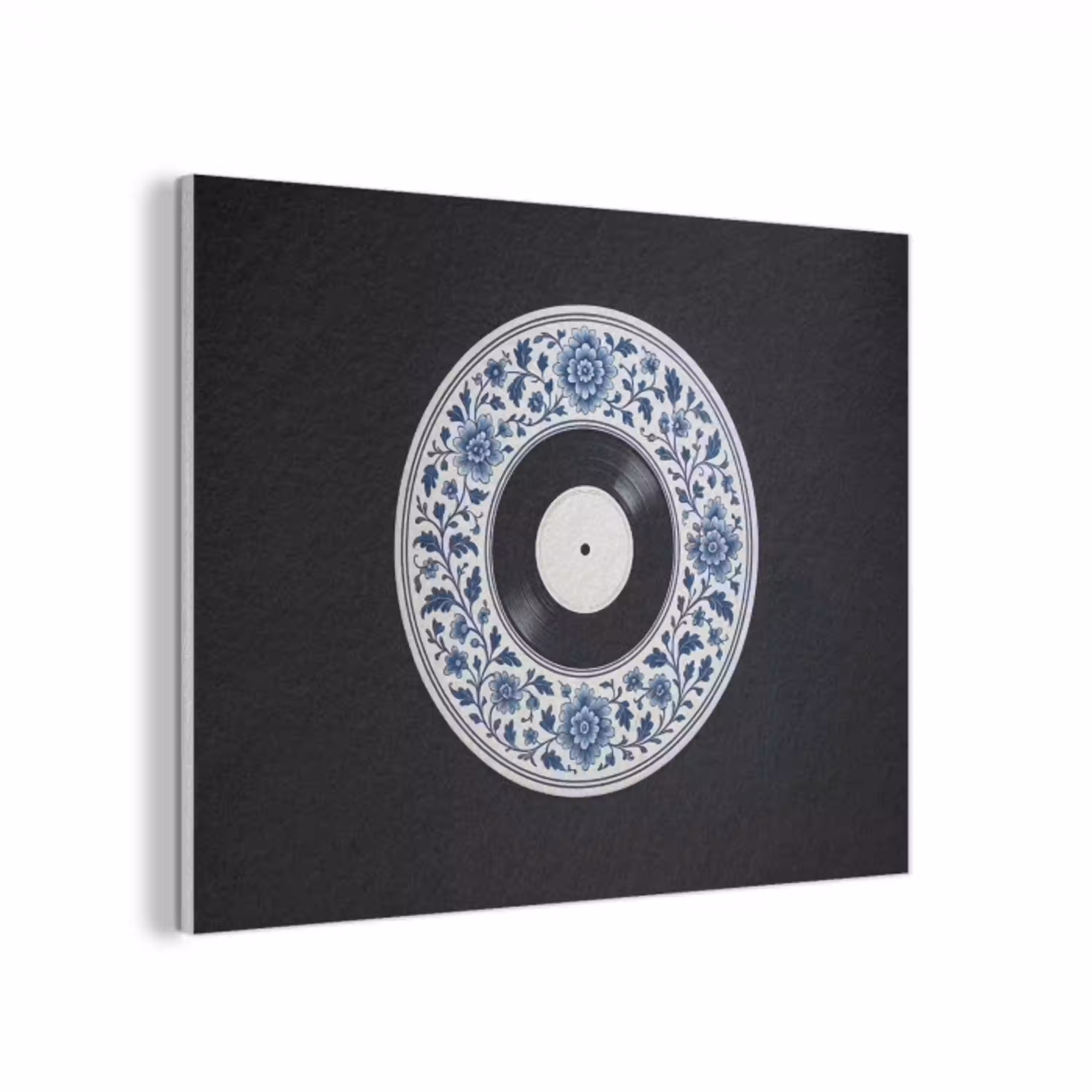 Vinyl - LP - Delfts Blauw - Muziek PET vilt klein -3d