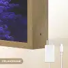 Koraal - Vis - Oranje - Zee Light Box met batterij (Wandlamp) middel -USP_websiteoplaadbaarNL