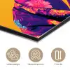 Aap - Kimono - Bloemen - Hoofdtooi aluminium wit klein -closeup_NL