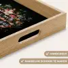 Bloemen - Art - Pastel - Quotes Dienblad Rechthoek middel -USP_HandgreepNL