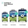 Voetbal spotlight NBS - Handbagage koffer - Kinderen Unisex middel zzzzzzVergelijking_3EN