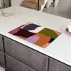 Vormen - Abstract - Kleuren - Vierkant Inductie beschermer vinyl 3mm klein -sfeer8