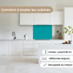 Blauw - Effen kleur keuken achterwand 2 middel 865 -sfeer4_FR