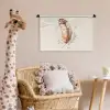 Veer - Bohemian - Boho - Pastel kleuren Wandkleed katoen klein -wsfeer5_kind