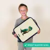 Dino - Dier - Groen Kinderkoffer - Zwart klein -sfeer4_NL