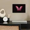 Vlinder - Fuchsia - Grafisch poster papier klein -sfeer1