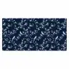 Grafisch - Bloesemtak - Blauw Muismat XXL klein 681 -3d_leeg