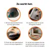 Portret - Sieraden - Schilderachtig Inductie beschermer vinyl 3mm klein -zzzzzzz-td-werking