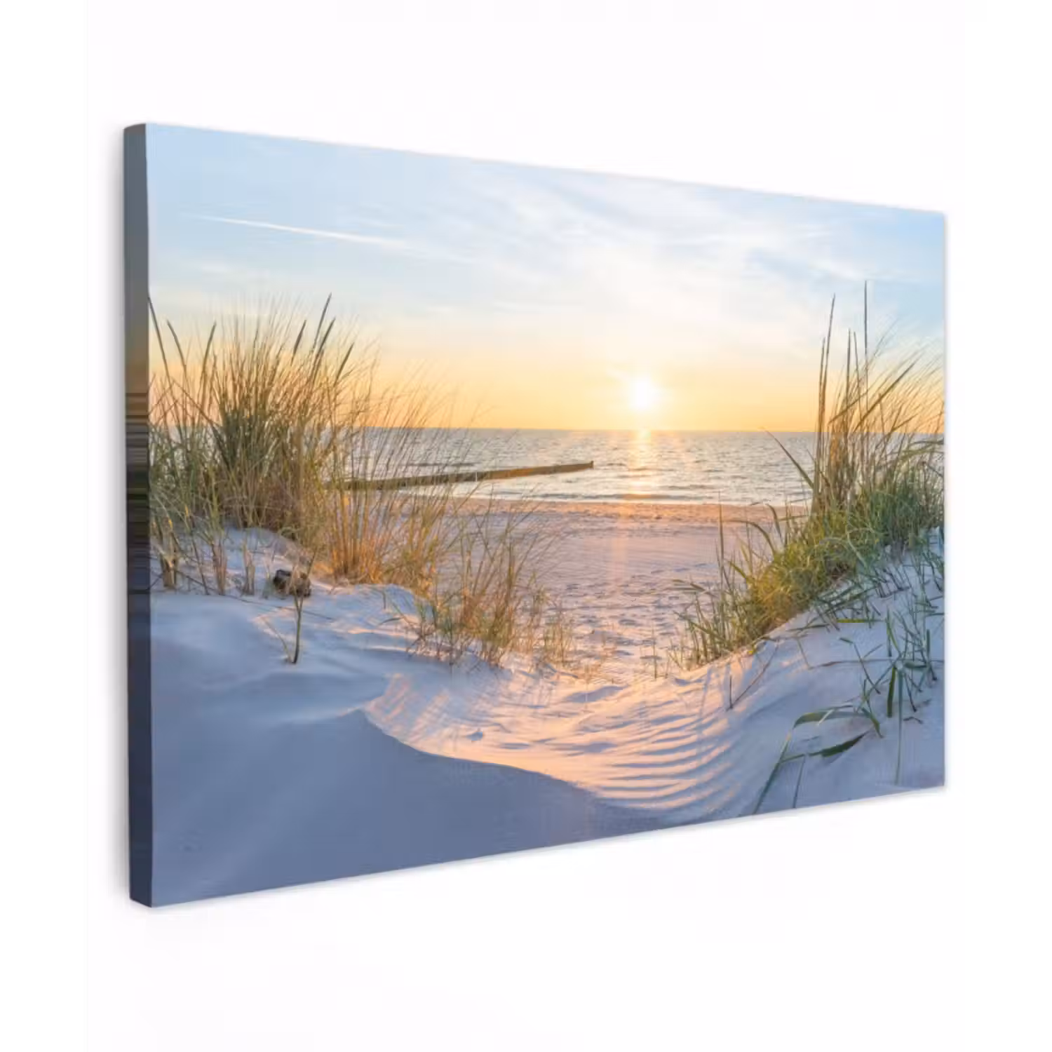 Outdoor Canvas Print - Sunset by the Sea