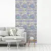 Glans - Muur - Parelmoer fotobehang vinyl groot 64 -woonkamer