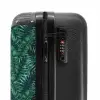 Palm bladeren patroon groen NBS - Handbagage koffer - Kinderen Unisex middel -slot