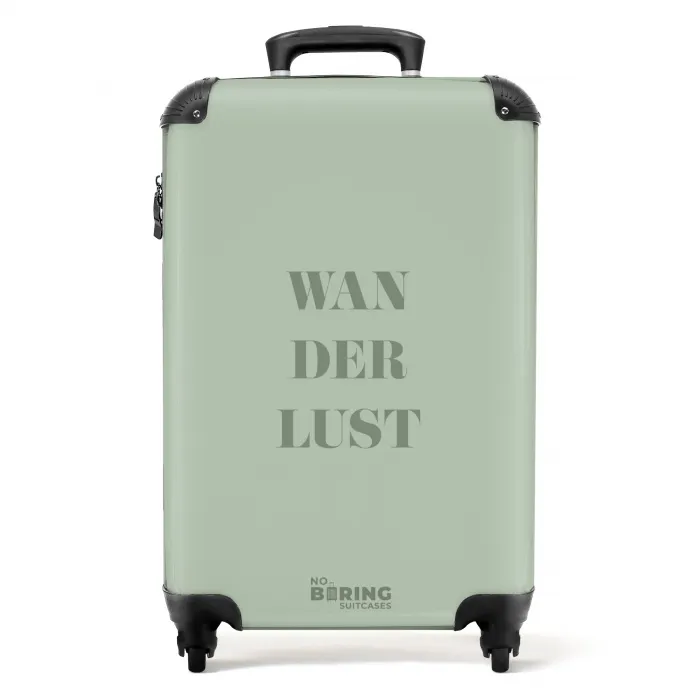 Quotes - Wan der lust NBS - Handbagage koffer - Kinderen Unisex middel -productfoto_recht