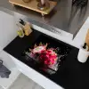 Drakenfruit - Zwart - Water - Vrucht - Fruit Inductie beschemer met haakjes middel -sfeer1