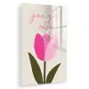 Tulp - Roze - Valentijn - Bloem plexiglas 5mm klein -zzzproduct_nieuw
