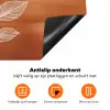Bloem - Minimalistisch - Wit Inductie beschermer vinyl 3mm klein -zzzzzzz-td-onderkant