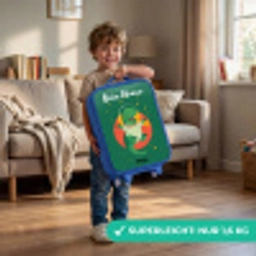 Dino - Planeet - Sterren - Groen Kinderkoffer - Blauw klein -sfeer2_DE