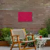 Vloeiend - Verf - Texturen - Rood Tuinposter op houten frame 2 cm dik klein 845 -sfeer3
