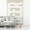 Beer - Japandi - Beige - Decoratie fotobehang vinyl groot -woonkamer