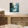 Bos - Water - Eenden - Mistig aluminium wit klein -sfeer3