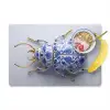 Kever - Delfts  - Blauw - Goud Placemat vinyl groot -zzzproduct_Kitchenyeah-website