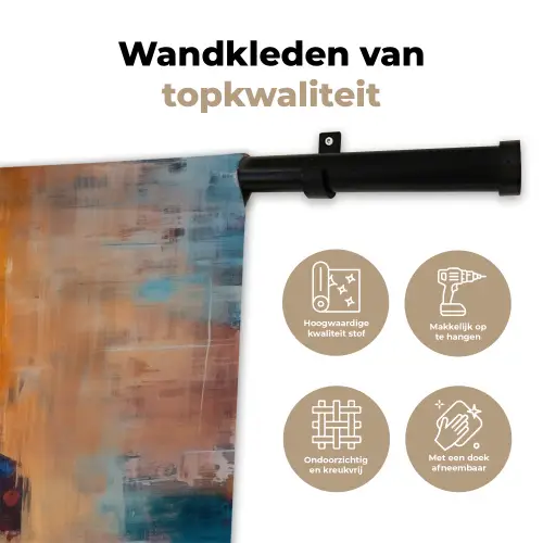 Portret - Sieraden - Schilderachtig Wandkleed katoen klein -sfeer2