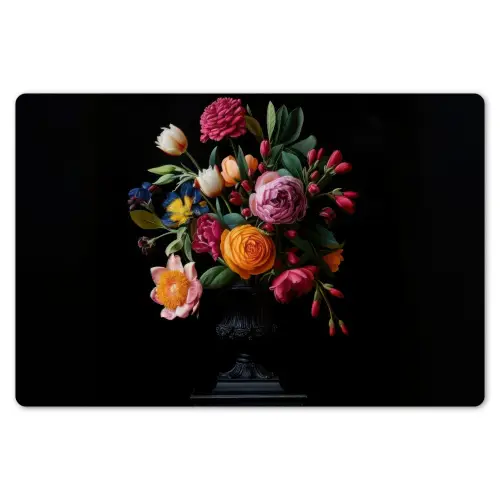 Boeket - Romantisch - Kleurrijk Placemat vinyl groot -zzsfeer1_Kitchenyeah-website
