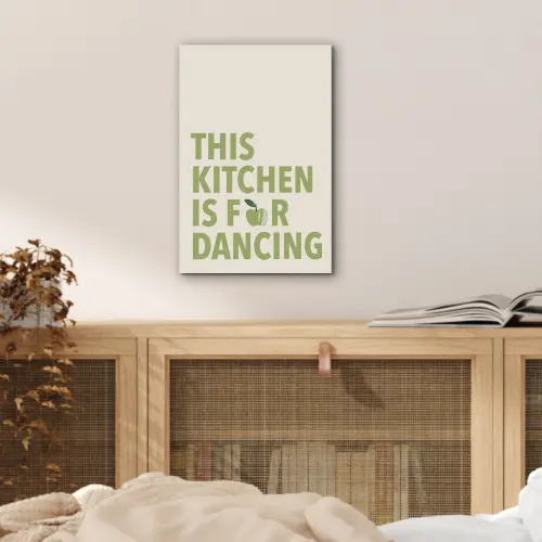 Quote - Appel - Illustratie aluminium wit klein -sfeer3