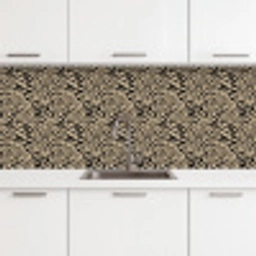 Giraf - Zebra - Motief - Bruin keuken achterwand 2 middel 871 -3d