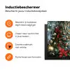 Kerstfeest - Dennenbos - Rood Inductie beschermer vinyl 3mm klein -zzzzzzz-td-ups